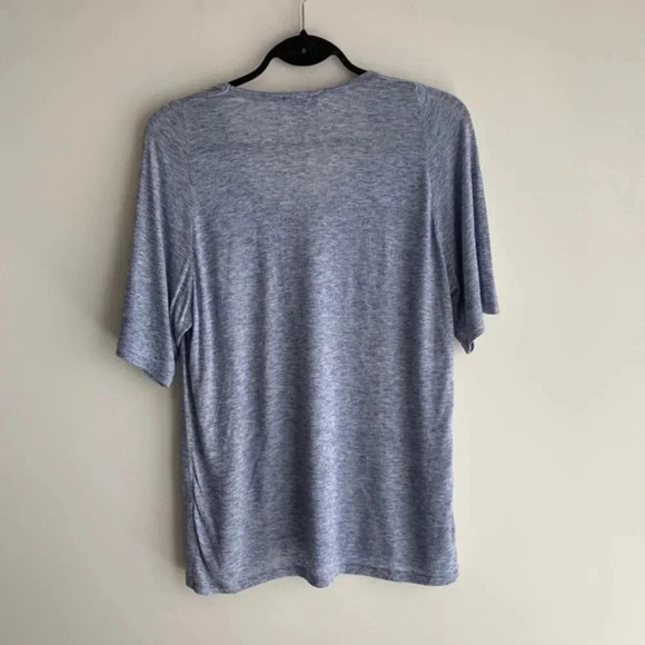 Aritzia Wilfred Free T-Shirt Heathered Oversized Marle Crew neck Short Sleeve - Picture 13 of 14